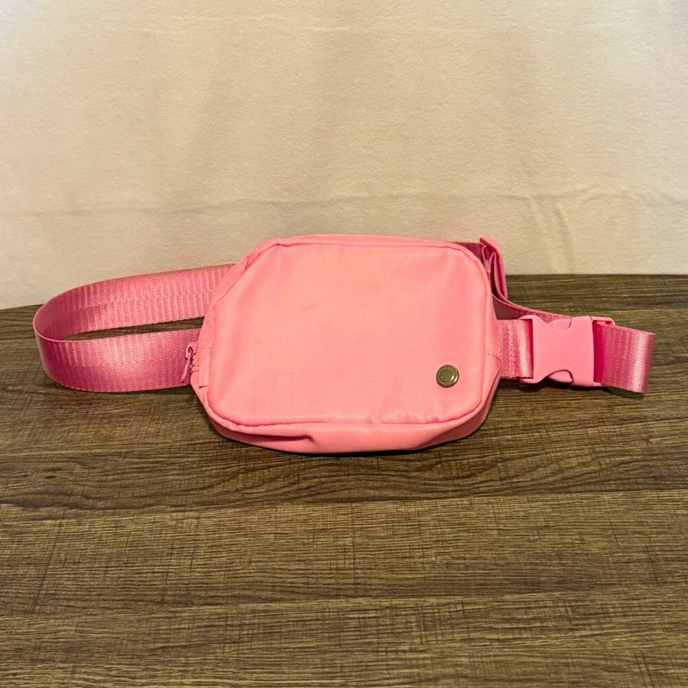 Yogalicious Girls Pink Polyester Zip Waist Pack One Size 0-5L